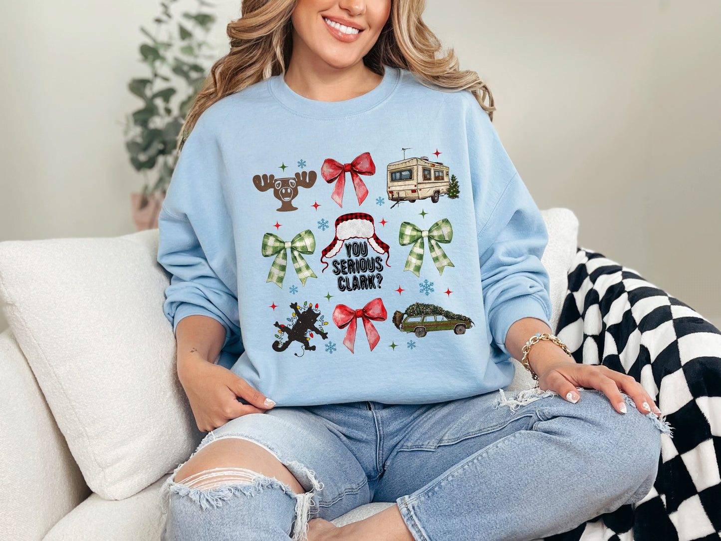 "You Serious Clark?" Crewneck Sweatshirt