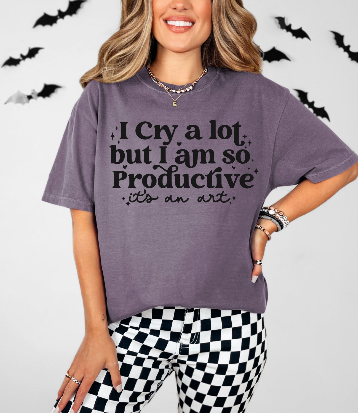 "I Cry A Lot..." Lyrics T-Shirt
