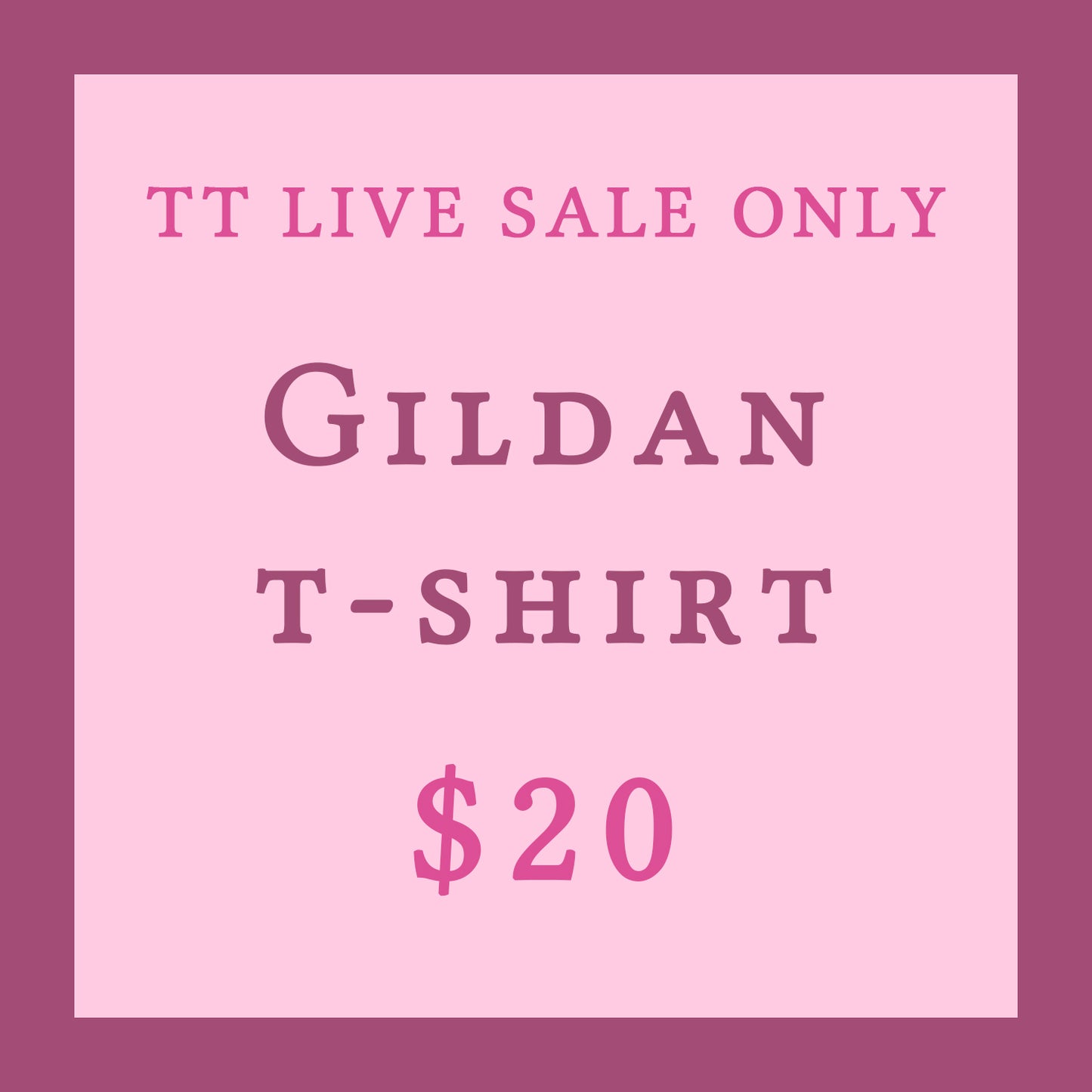 TT LIVE Gildan Unisex T-Shirt