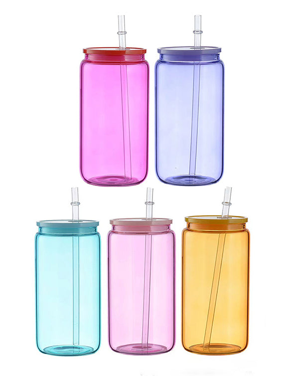 TT LIVE 16 oz Glass Cup