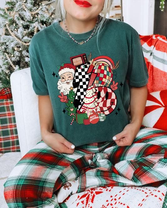 Retro Christmas Vibes T-Shirt