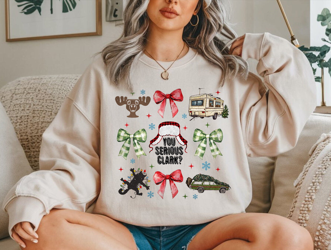 "You Serious Clark?" Crewneck Sweatshirt